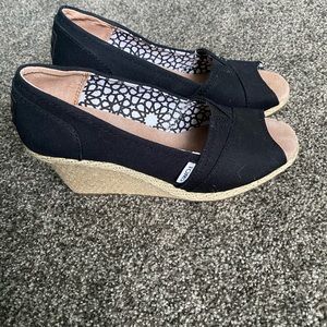 TOMS Stella Peep Toe Espadrilles